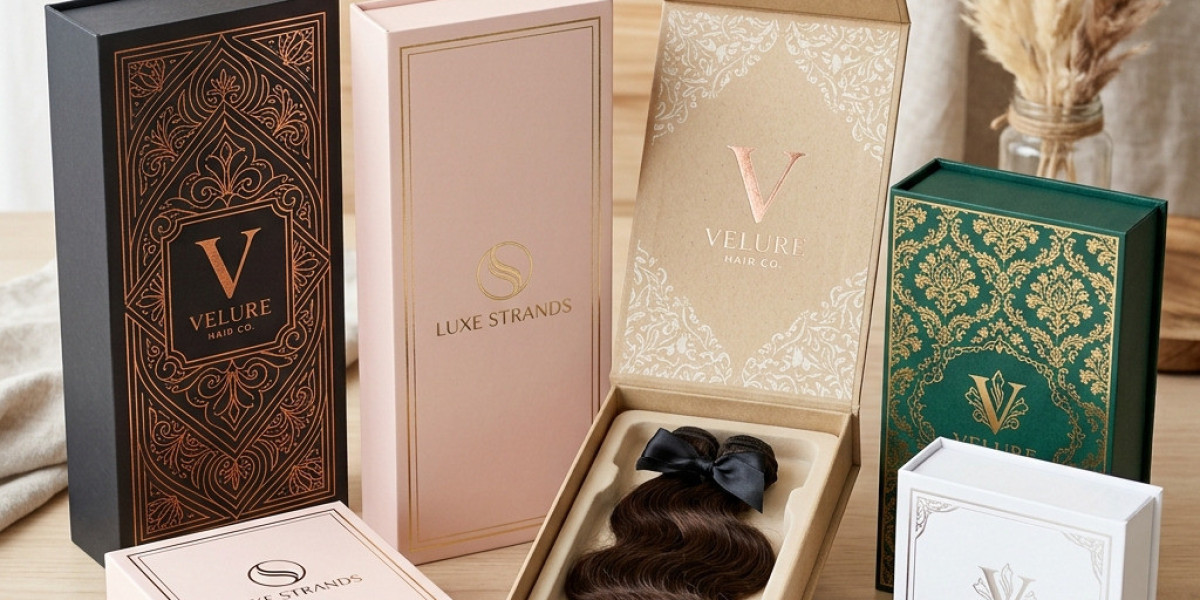 How Do Custom Hair Extension Boxes Help Build a Strong Beauty Brand?