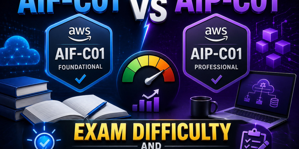 AIF-C01 vs AIP-C01: Exam Difficulty and Study Tips Explained
