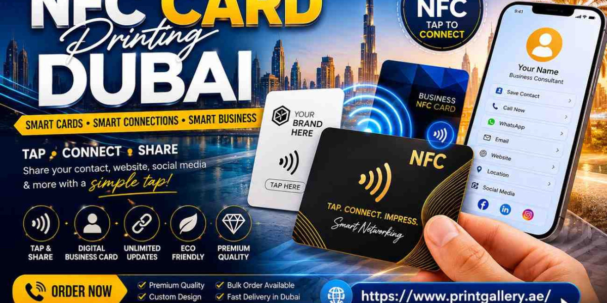 NFC Cards Printing Dubai - Smart Business Networking for Modern Brands