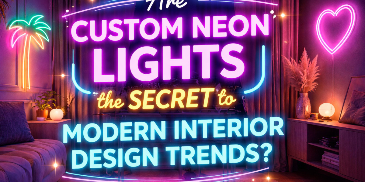 How Do You Design the Perfect Custom Neon Lights for Your Space?